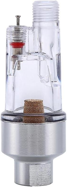 Mini Airbrush Separator Inline Air Filter and Water Separator for Connects to airbrushes and hoses with 1/4" thread