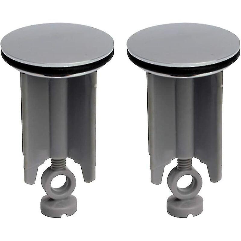 2PCS Universal Bathroom Sink Stopper