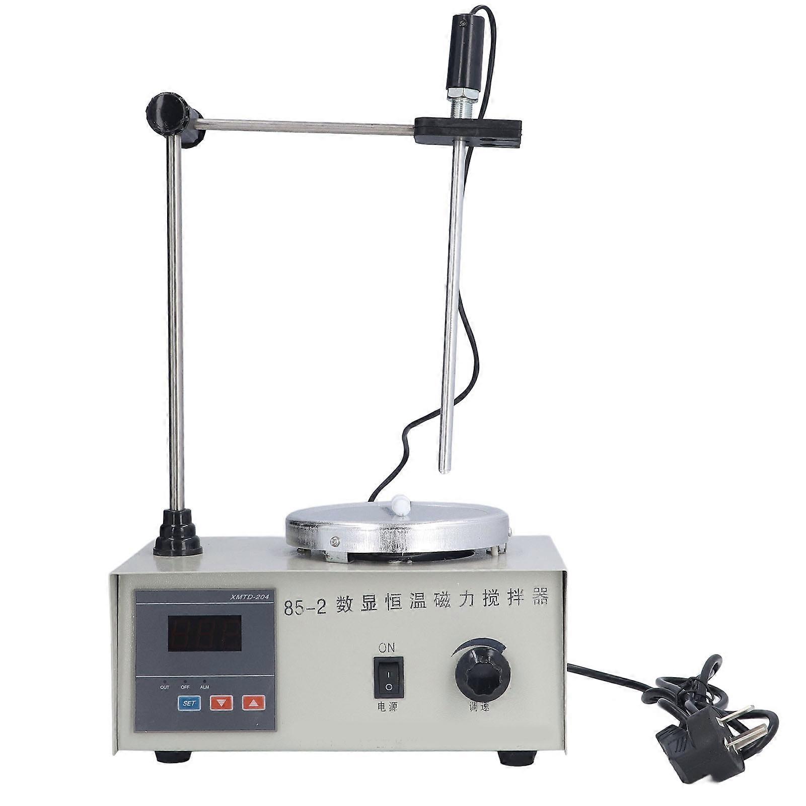 85?2 Lab Mixer Magnetic Stirrer Hotplate Digital Display Adjustable Stir Machine AU 220V