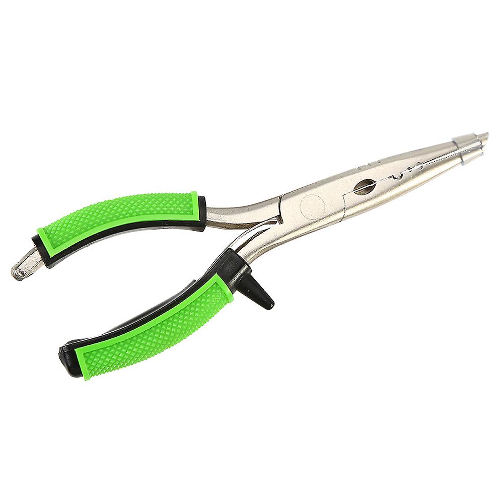 1PC New Portable Rubber Handle Fishing Plier Line Cutter Hook Remover Tool Accessory