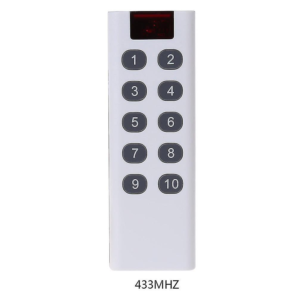Digital Remote Control 3/4/6/8/10 Channels Buttons Keypad Ak-7010tx