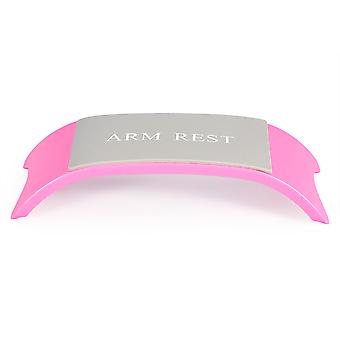 Almohada de mano Cojín de brazo Soporte de descanso ABS Silicona Manicura Accesorio Nail Art Tool blanco