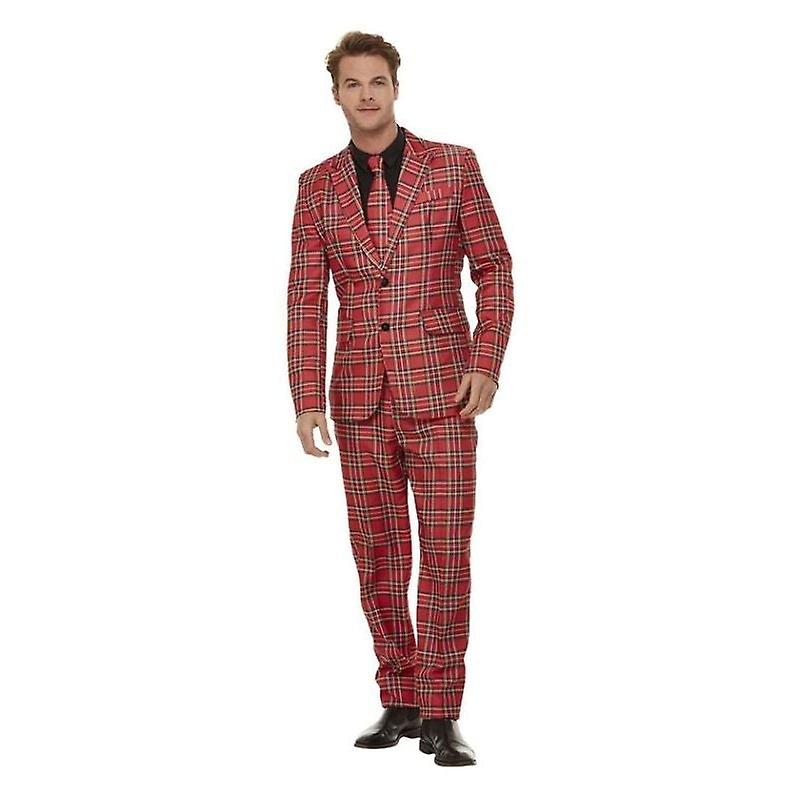 Tartan Suit Red 50790l