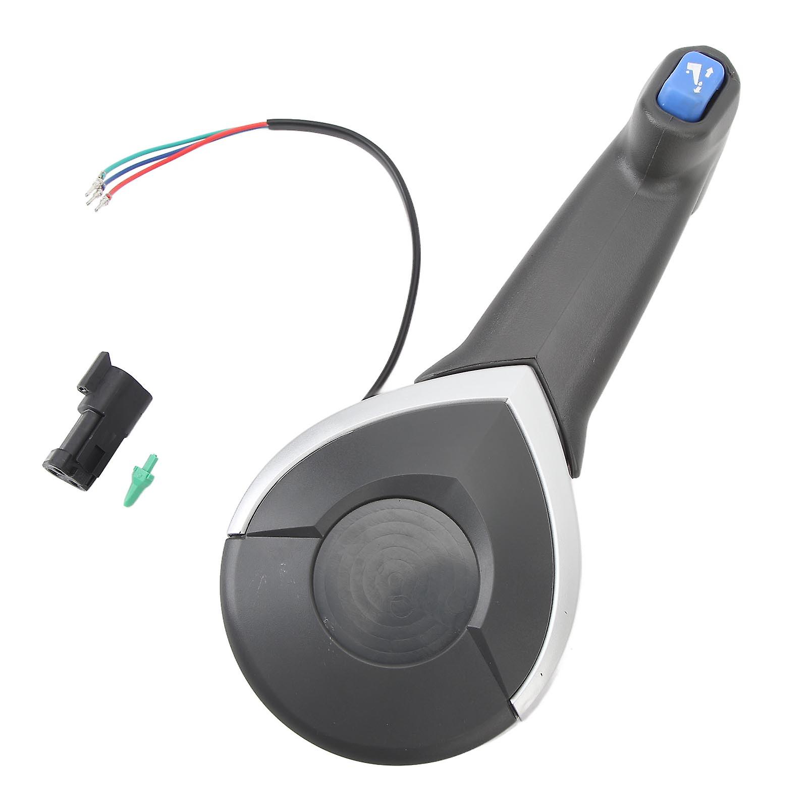 Throttle Shift Lever Adjustable Remote Control Handle Universal Replacement Durable Material Easy Installation Black For Bombardier BRP Johnson Evinru