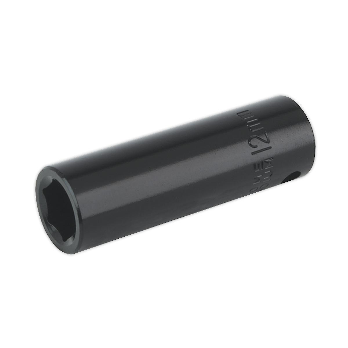 Sealey Is3812D Impact Socket 12Mm Deep 3/8Sq Drive