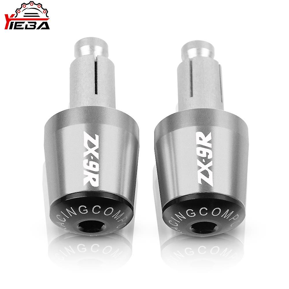 7/8" 22mm Motorcycle Handle Hand Bar Ends Handlebar Grip End Cap Plug For Kawasaki Zx9r Zx-9r 1998 1999 2000 2001 2002 2003 2004