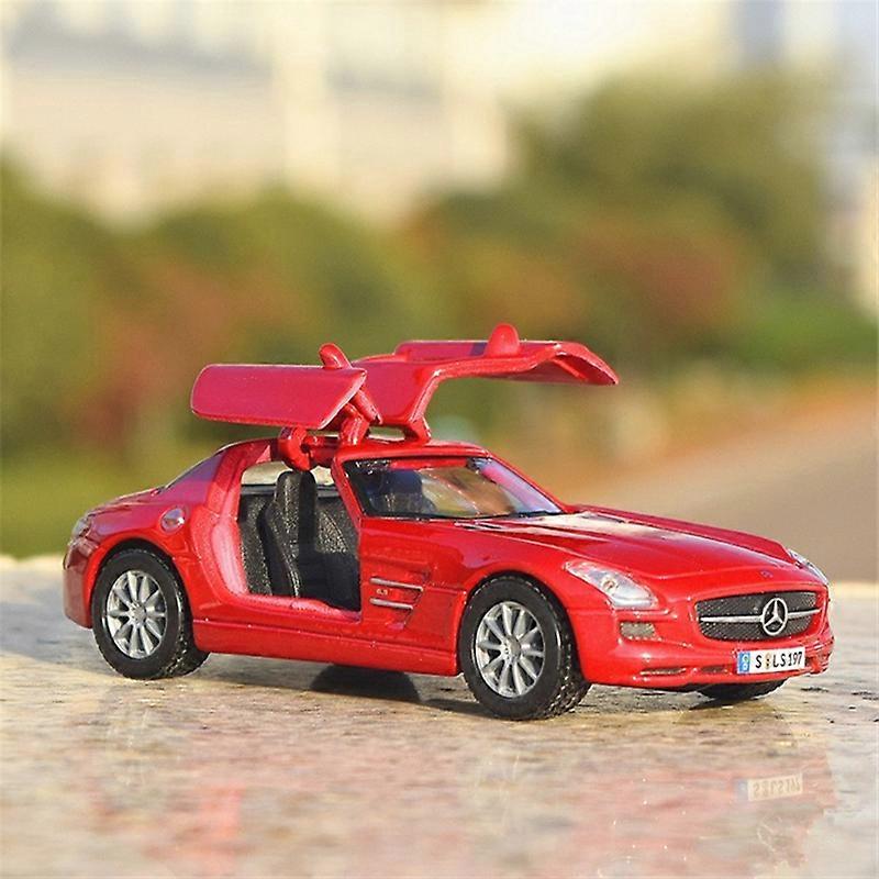 1:36 Mercedes- 300SL Alloy Car Model Diecasts Metal Toy Car Model Simulation Door Can Opened Collection Childrens Gift
