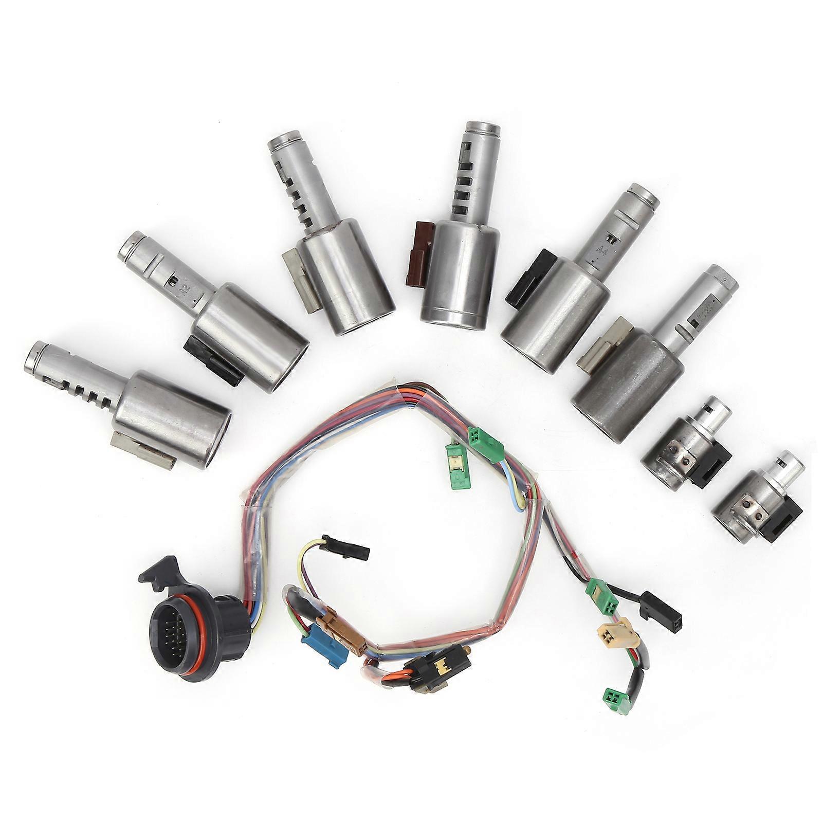 Automatic Transmission Solenoid Valve Kit W/Harness AF21 TF81 Fit for MAZDA 6 CX7 CX9 MPV 6SP E2U111
