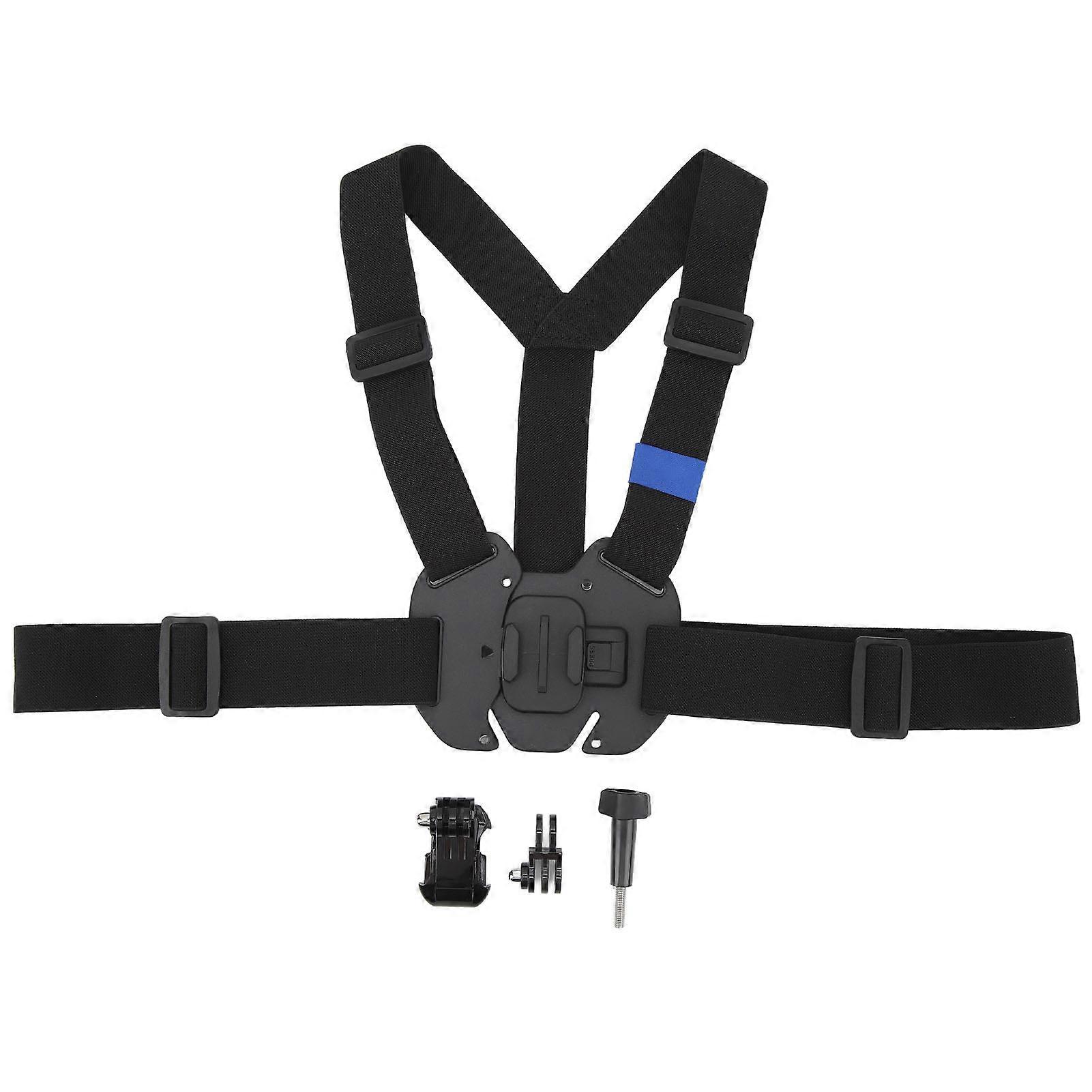 Camera Chest Mount Strap Holder Quick Release Adjustable Camera Chest Harness For Outdoor
