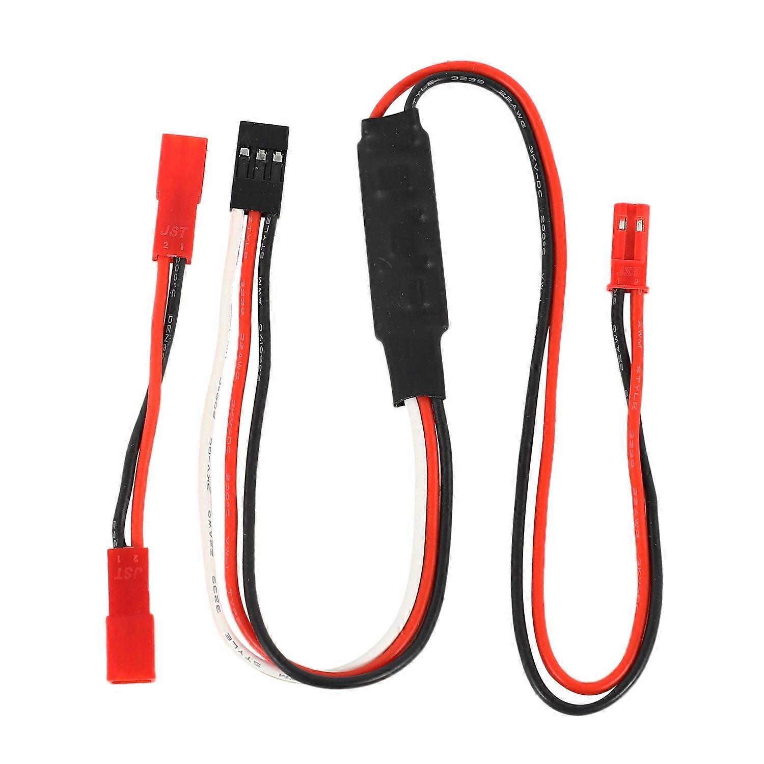 Verricello CH3 3 Vie Linea di Controllo Pannello Telecomando Ricevitore Cavo per 1/10 RC Crawler Assiale SCX1