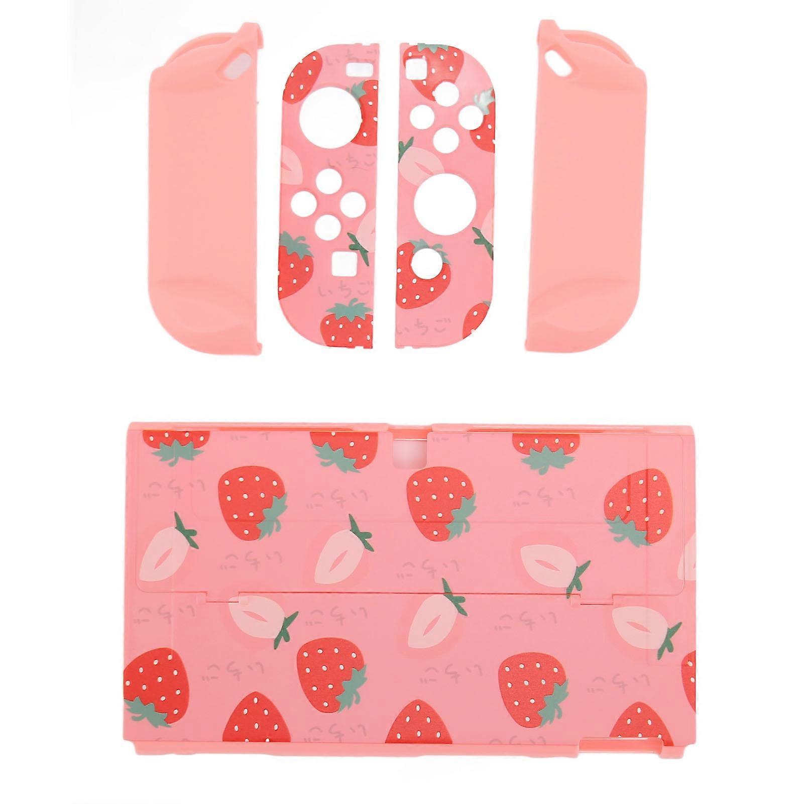 Protective Case All Round Protection Cover Dustproof Handheld Game Console Cover for Switch OLED