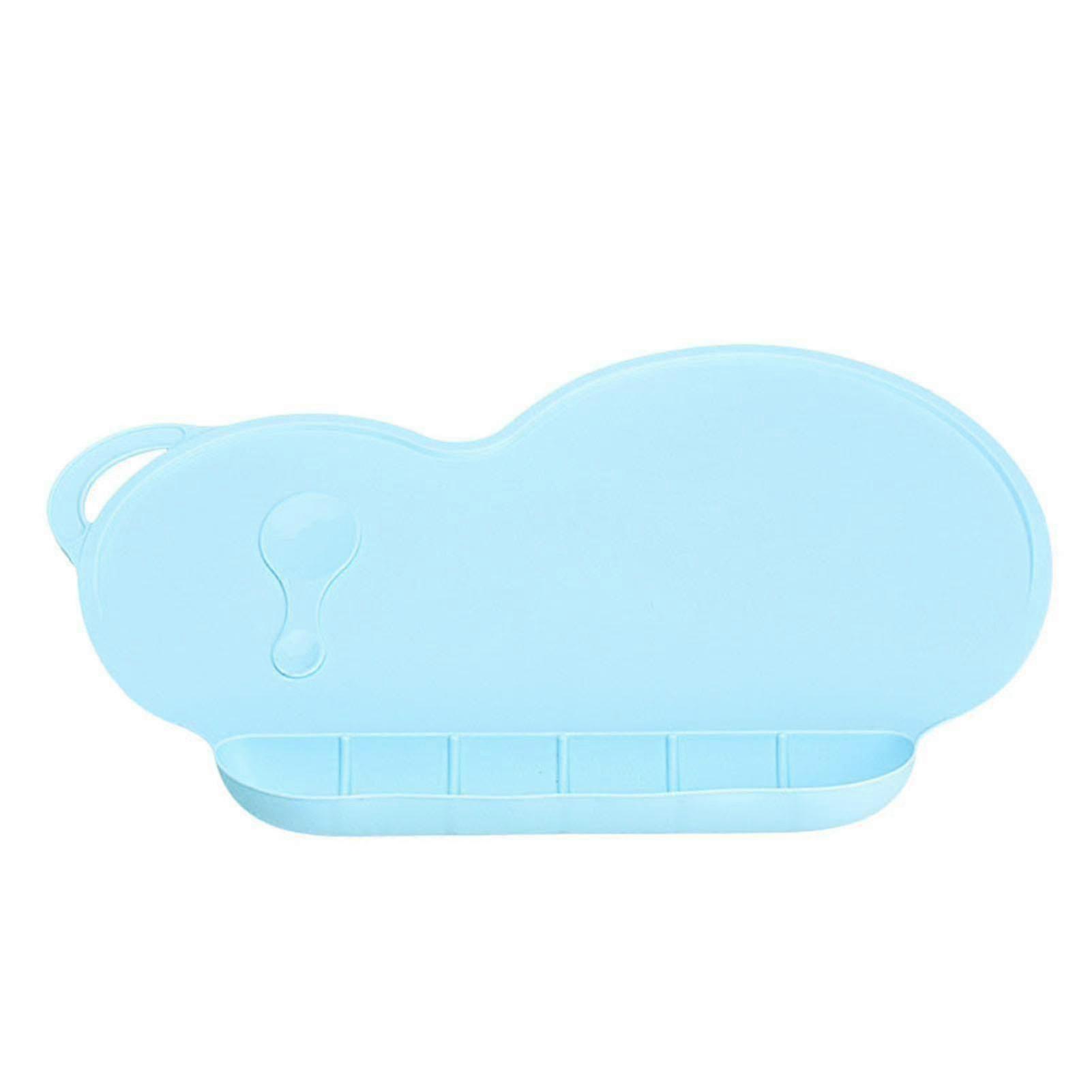 Toddler Silicone Placemat Non-slip Food Catching Baby Tray Soft Microwave Dishwasher Safe For Kids