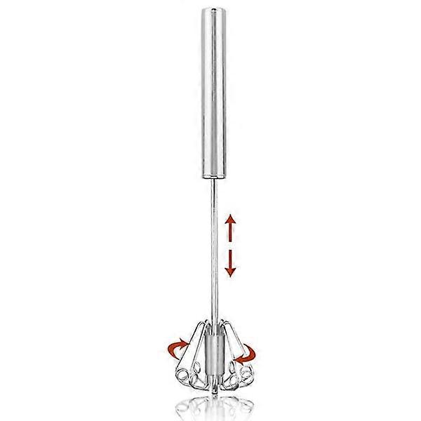 Semi-automatic Whisk in Stainless Steel - Up & Down