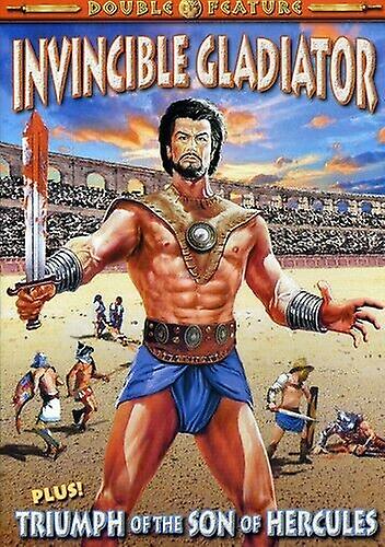 Gladiator Double Feature Invincible Gla DVD - Region 2