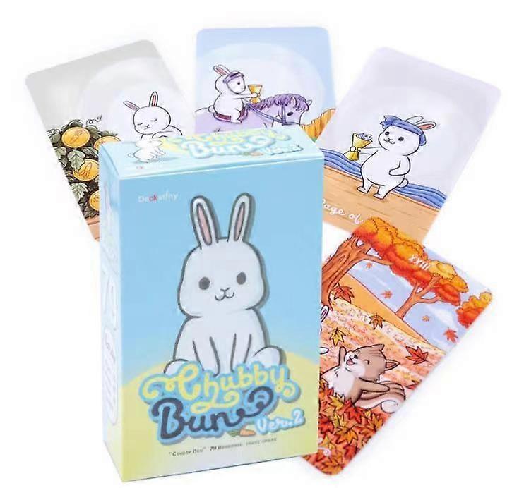 Tarot Cards - Chubby Bun Rabbit - Adorable Thai Charm
