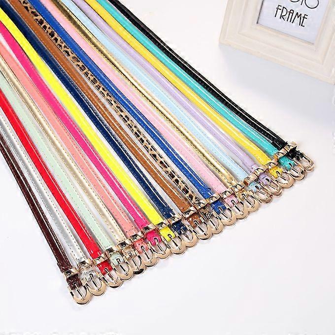 Multi-colors Decorative Thin Belts Women's All-match Dresses Belts