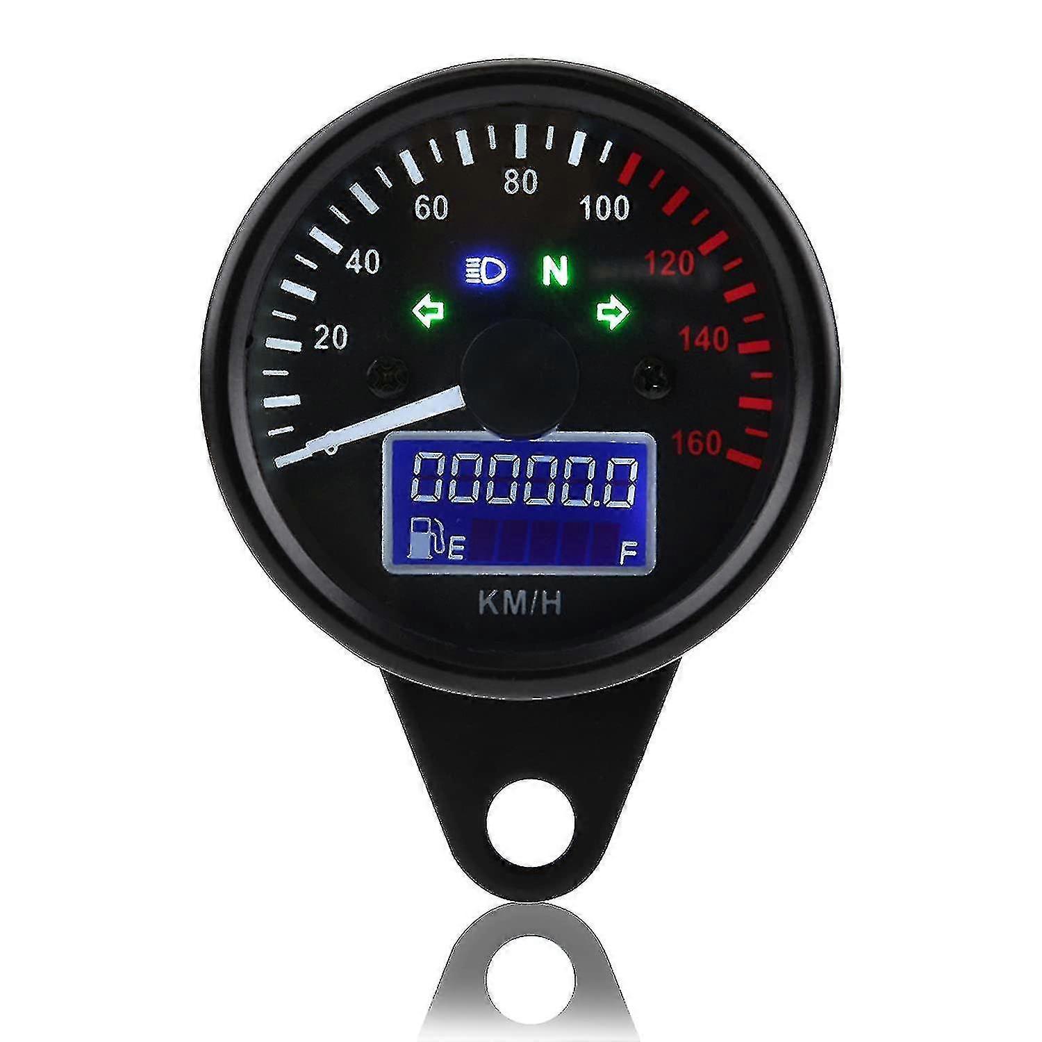 Motorrad Tachometer, Universal Motorrad Digital LCD Tacho WG