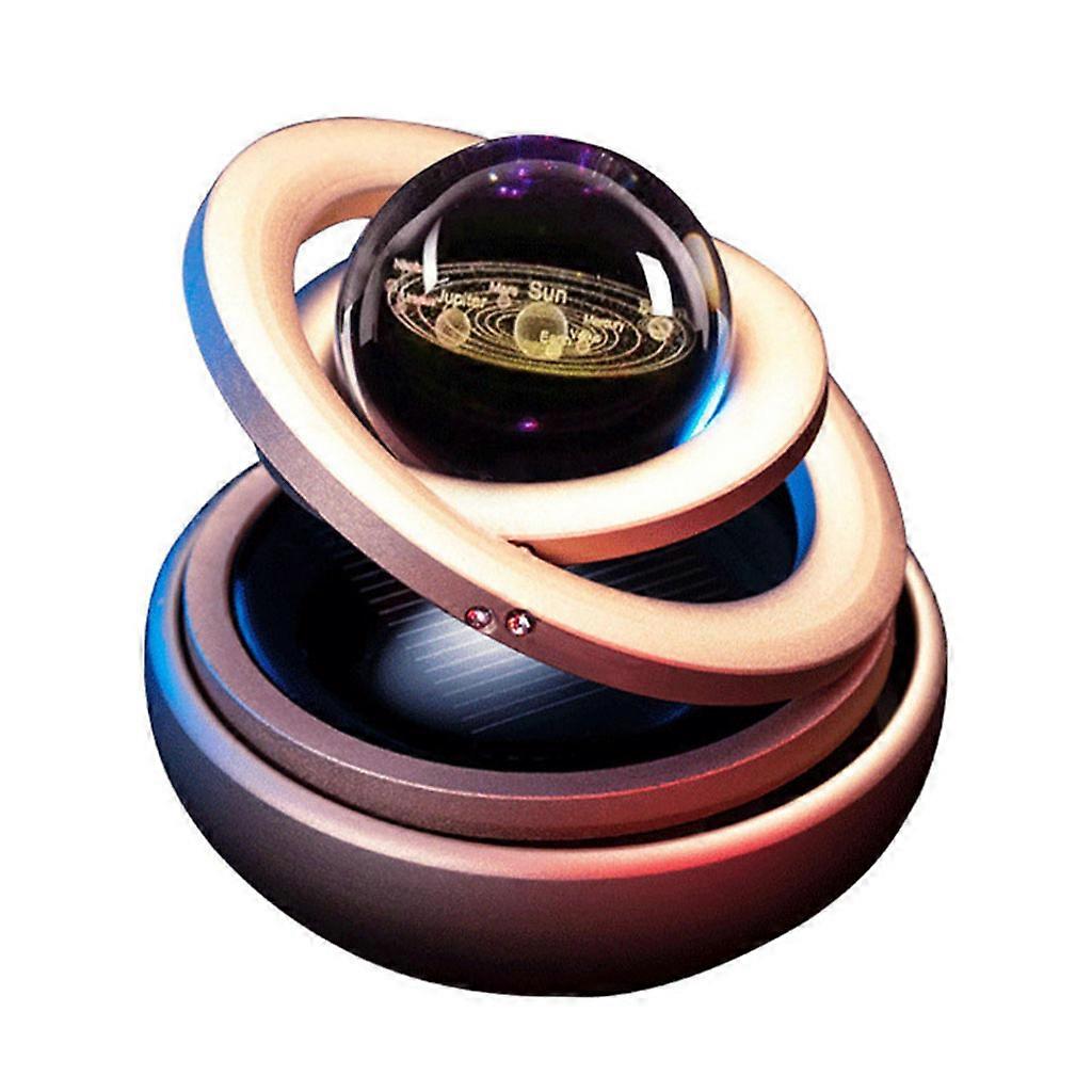 Car Rotating Perfume Aromatherapy Air Freshener Replaceable Incense Tablet