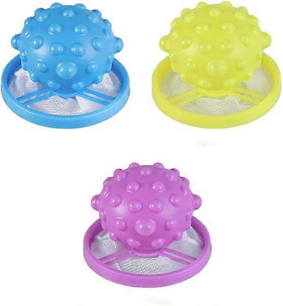 3PCS Washing Machine Float Filter Mesh Bag Hair Filter To Clean And Laundry Balls