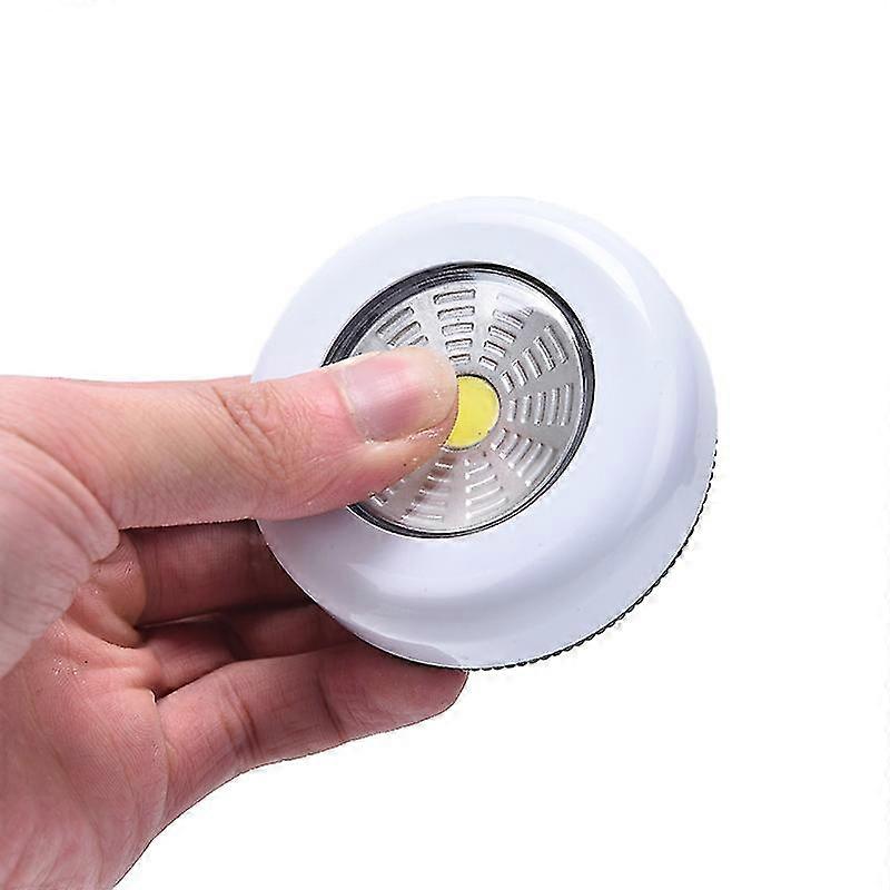 1pc Cob Motion Sensor Led Night Light Closet Bedroom Touch Control Wall Lamp