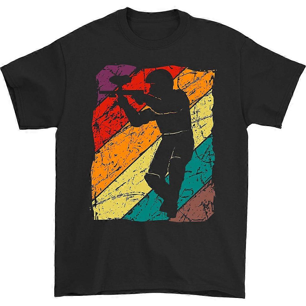 Tricou retro Paintballer Silhouette