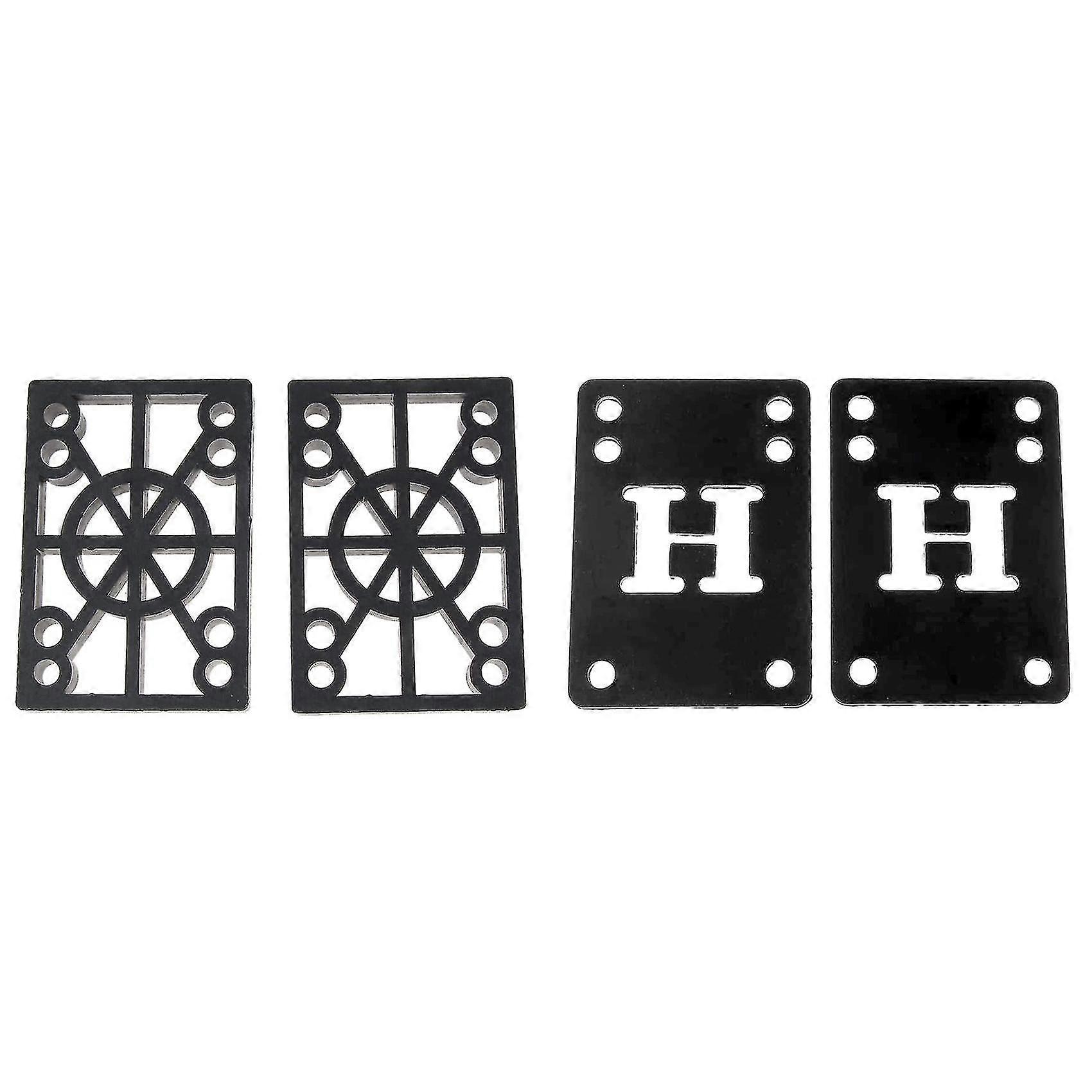 2pcs rubber skateboard longboard riser pad shock pads 1/8 3mm