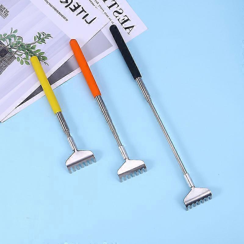 3pcs Back Scratcher With Extendable Rod Massage Stick Handheld Body Massager Roller Scratching Backscratcher Massager Back Scraper Health Products For