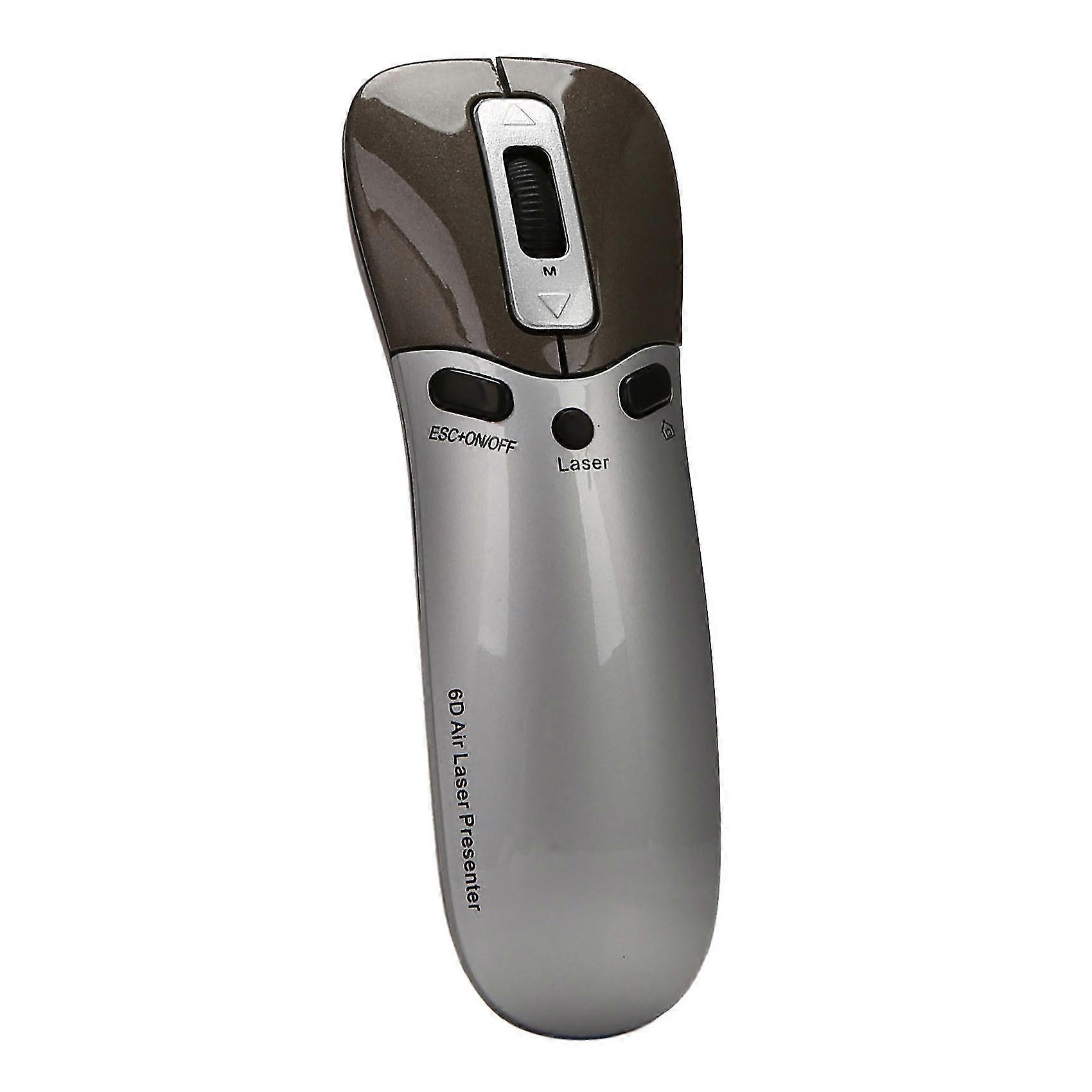 3 In 1 Multifunzione 6D Wireless Air Mouse + Penna Puntatore + Presentatore In Ppt Insegnamento, Conferenza, Discorso compatibile con Pc, Smart Tv, Computer Portatile