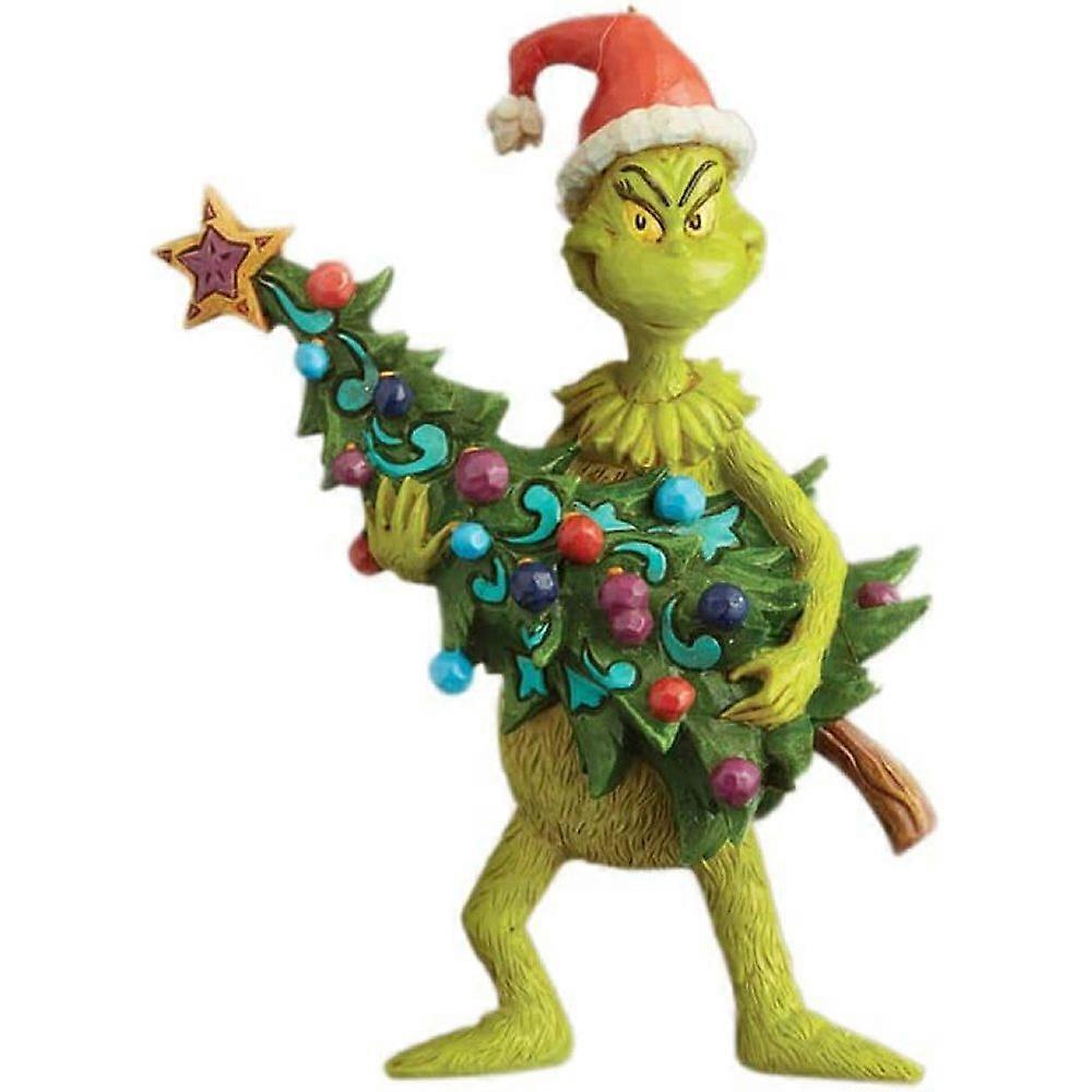 Grinch Christmas Decorations, 2022 New Year Grinch Ornament Christmas Tree Hanging Decorations Grinch Pendant Like the Grinch Stole Christmas for Merr