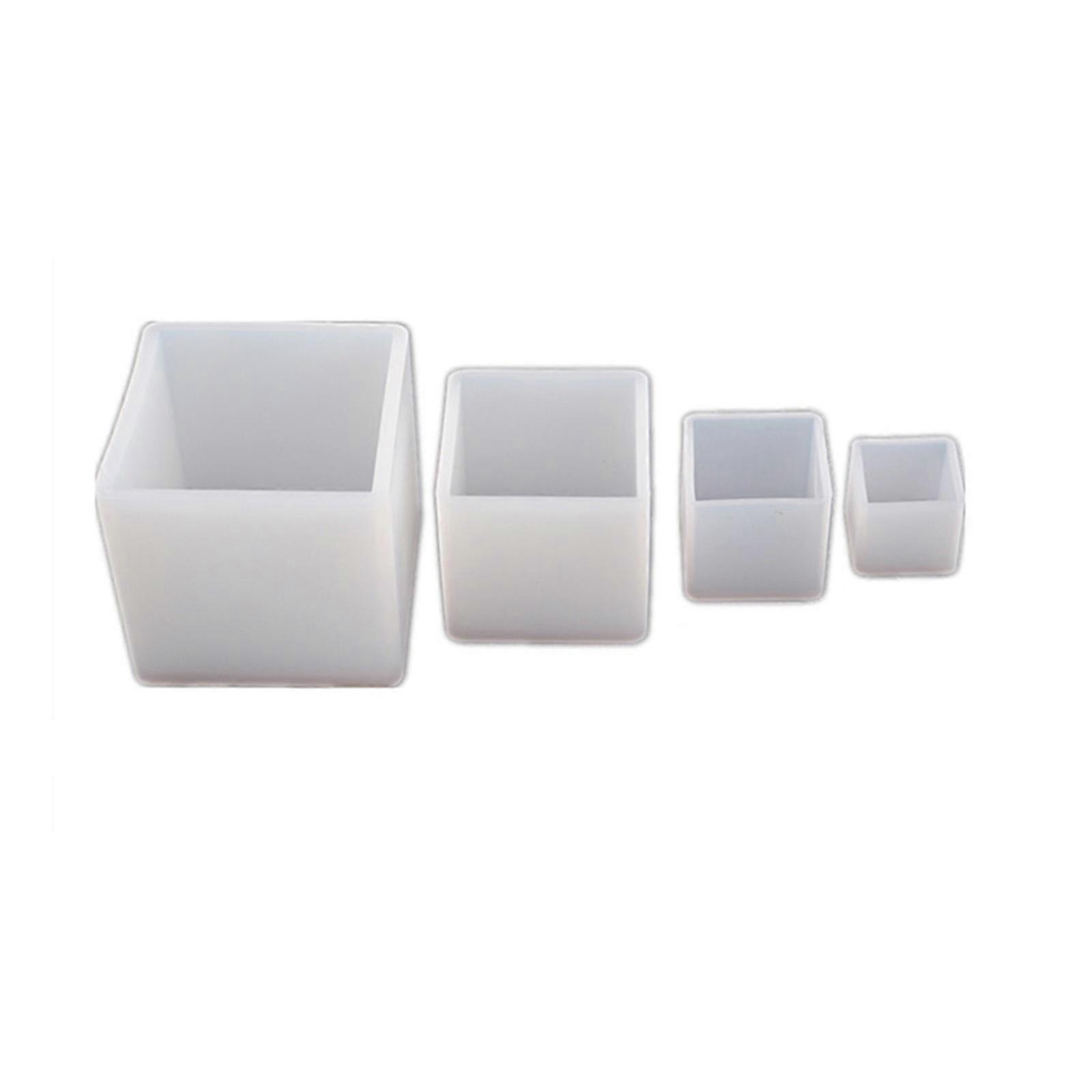 Square Silicone Mould Multi-purpose DIY Handmade Craft Mold Suitable for Soap Candle Dessert Making