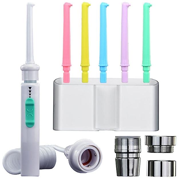 Tips Oral Faucet  Floss Water Jet Flosser Implement Tooth Cleaner Multi-jet Nozzles Teeth Clean