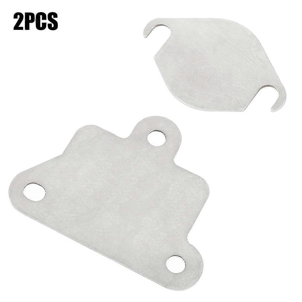 2PCS EGR Valves Cover Plate Set High Hardness Car Supplies for Ford-PX PX2-Ranger Mazda-BT50 Machine 3.2L 2.2L