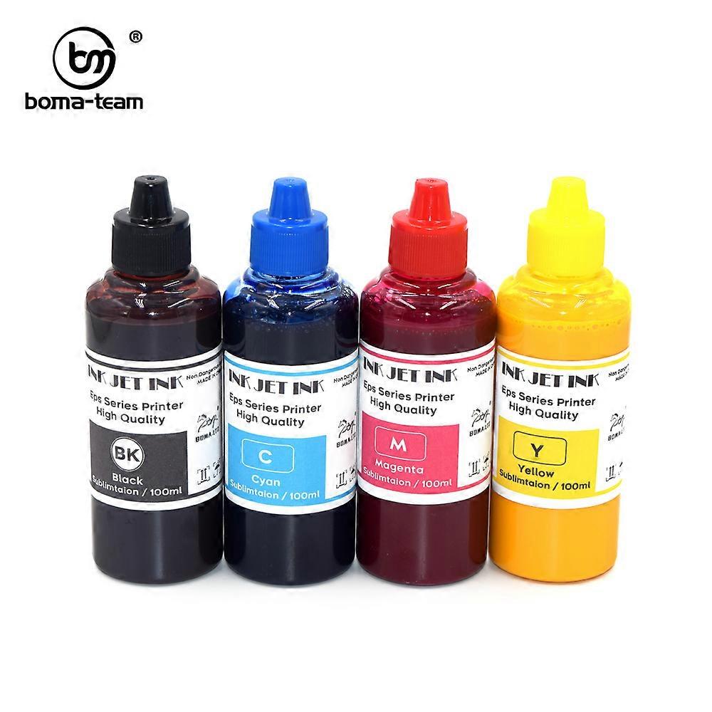 4pcs 100ml Dye Sublimation Ink T676XL T6771 T6781 IC92 For Epson WorkForce Pro WP-4011 WP-4511 WP-4521 WP-4531 WF-4020 Printers
