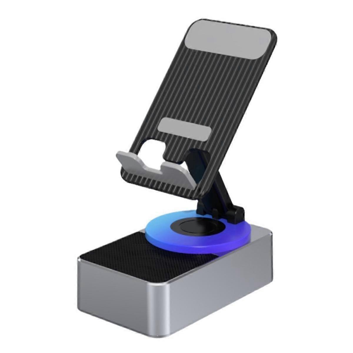 3-In-1 Mobile Phone Holder, Audio Power Bank, Bluetooth Call Speaker, Multi-Function Foldable Rotat