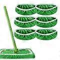 Swiffer מטאטא מגב רפידות החלפה, מגב סביבתי, מפות שולחן עבור מגב הרצפה סוויפר, כיסוי לשימוש חוזר 6 יח 'x. ZD B2