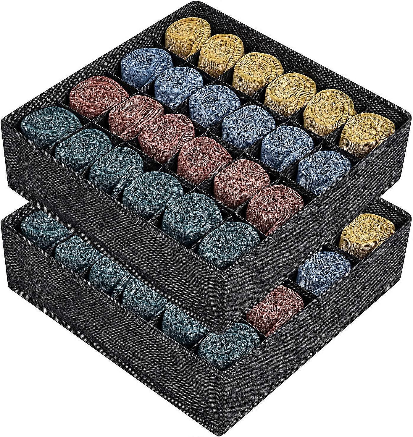 Sock Drawer Organizer Divider 2 Packs