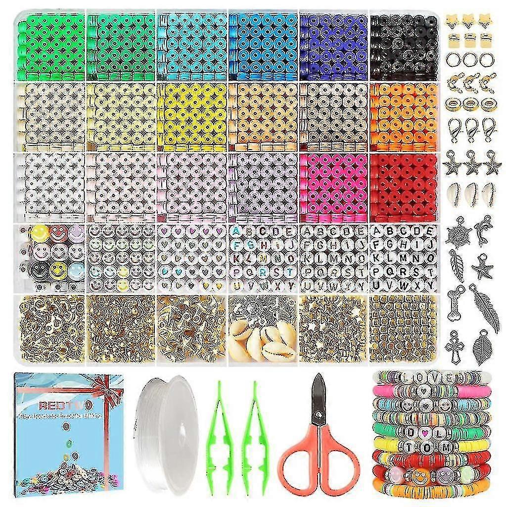 5100 Clay Beads Bracelet Making Kit TY