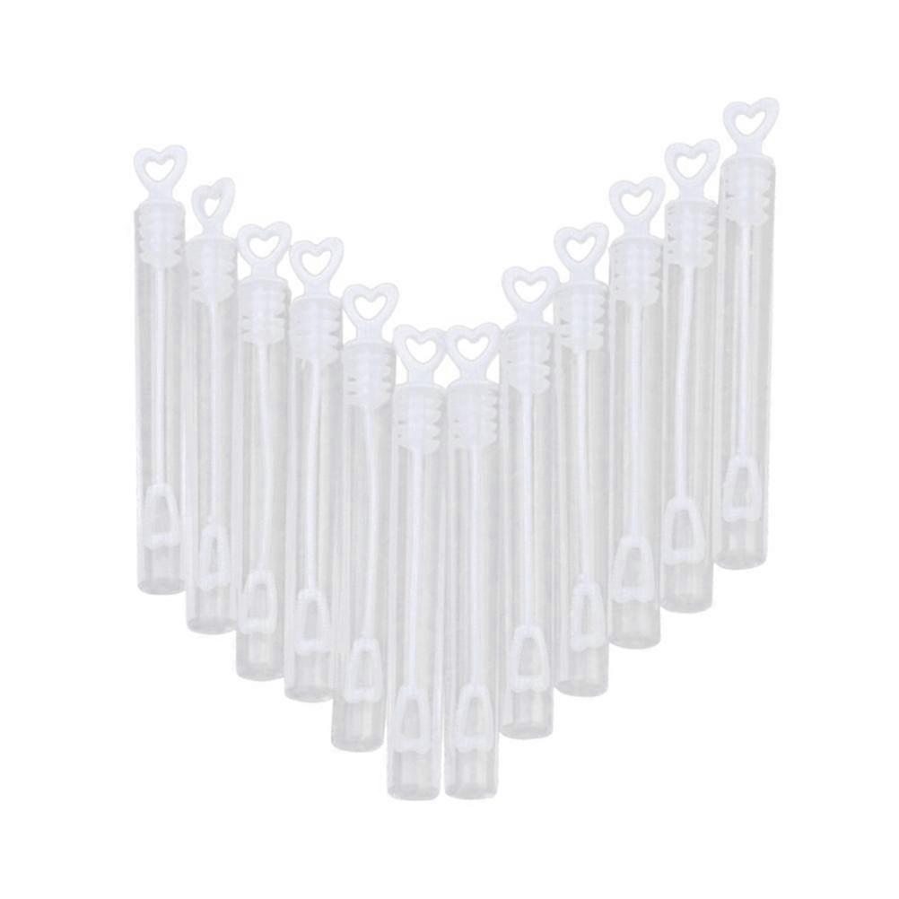 Pack of 20 Soap Bubbles Wedding Bubble Stick Stain-Free Wedding Bubbles Stick (Empty Bottles)