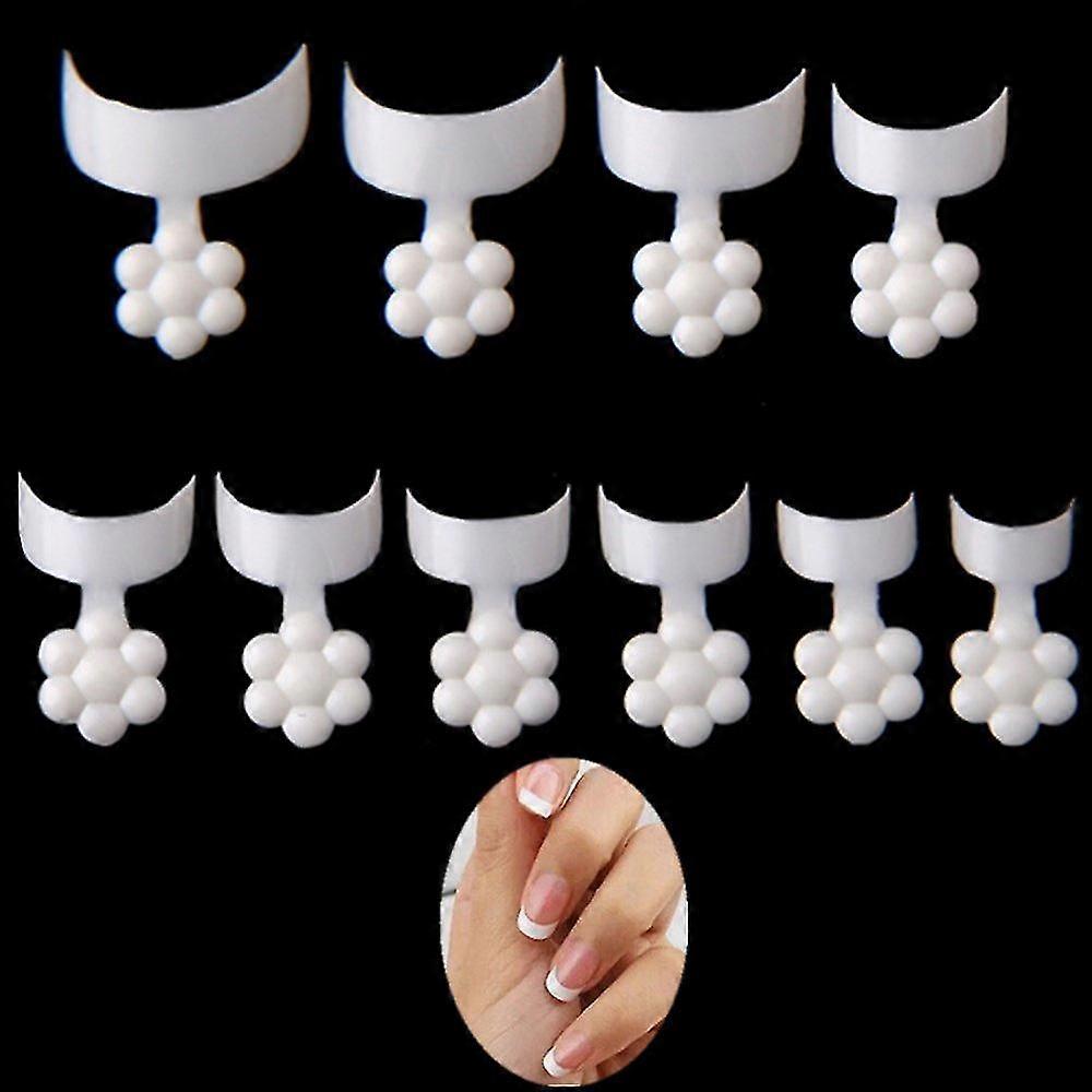 24pcs Glossy  Nails Glitter Long Wearable