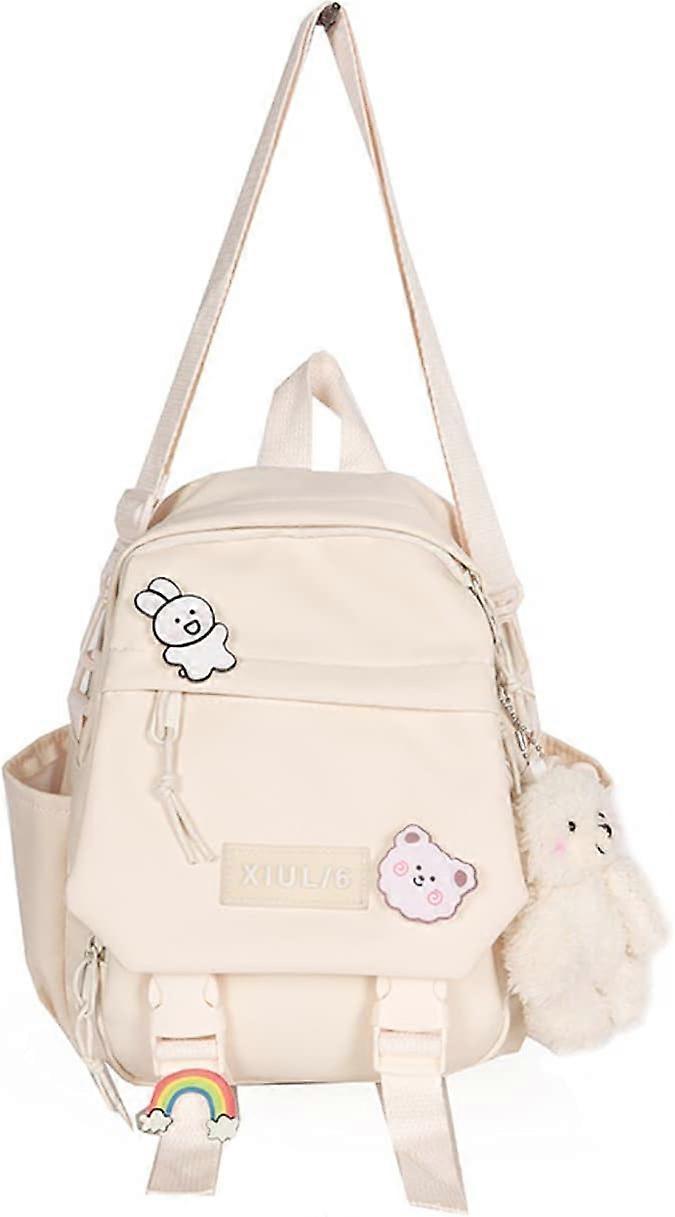 Cute Mini Backpacks with Accessories Aesthetic Mini Backpack for