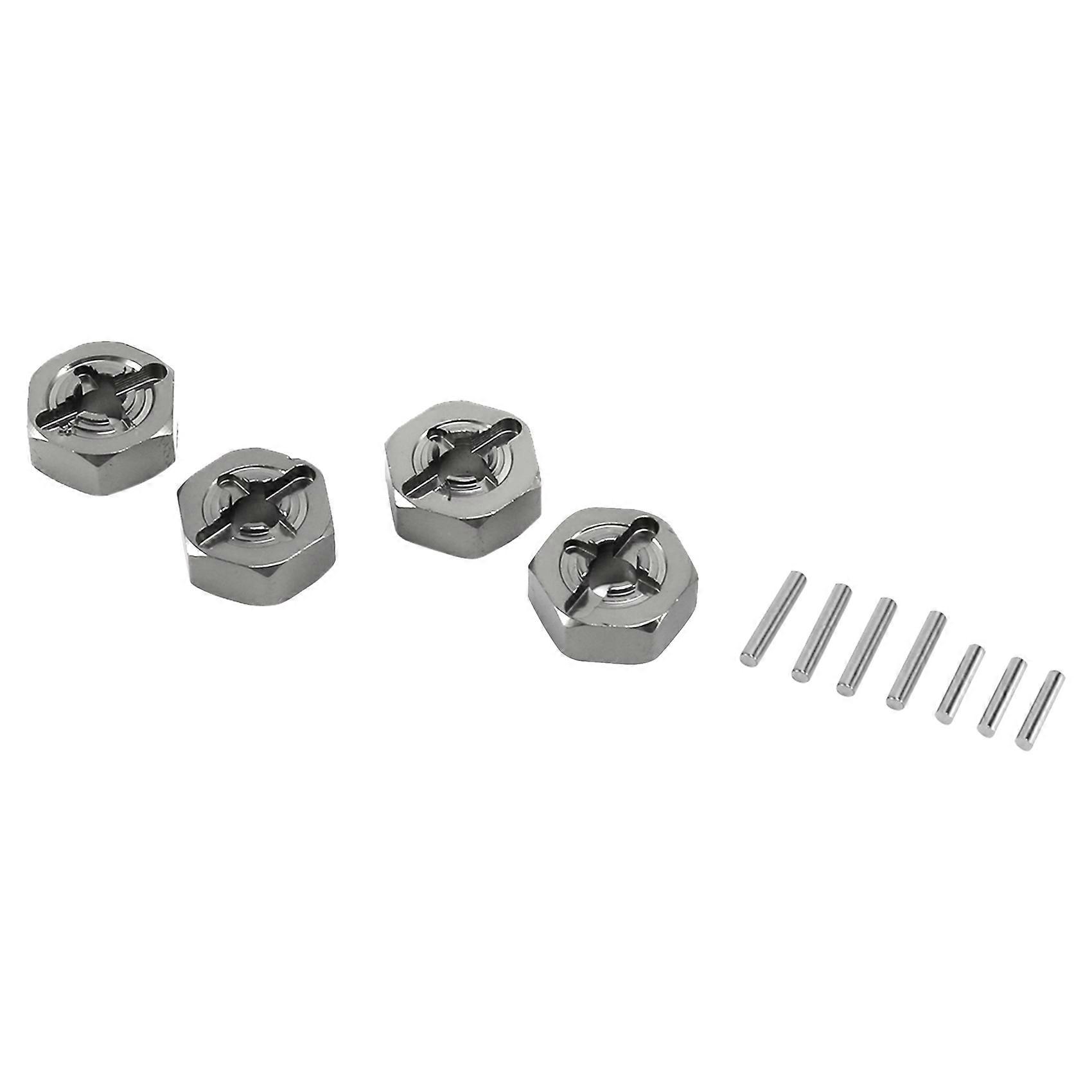 Aluminum Alloy 12mm Combiner Hub Hex Adapter Upgrades for 144001 1/14 RC Car Spare Parts