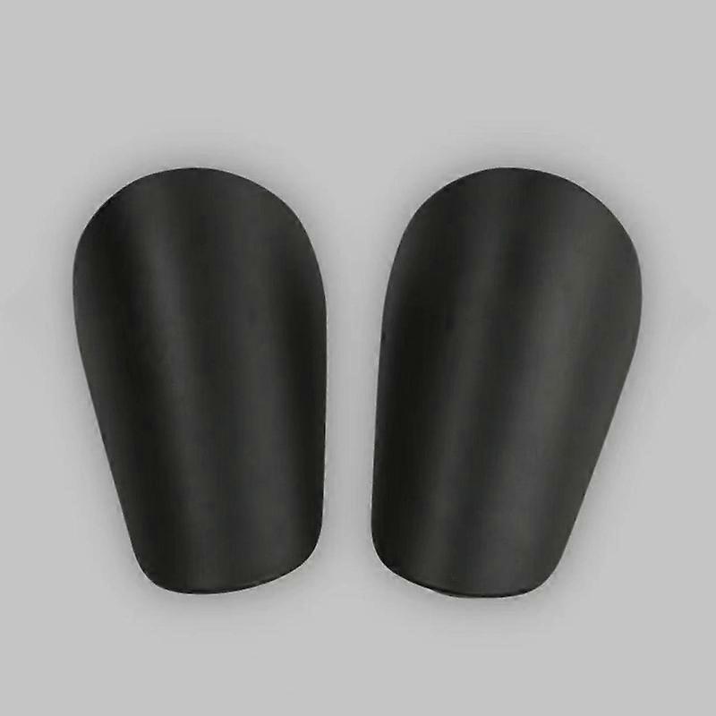1 pairs of mini professional football shin guards, mini football shin guard set, neutral anti slip football shin guards, Black