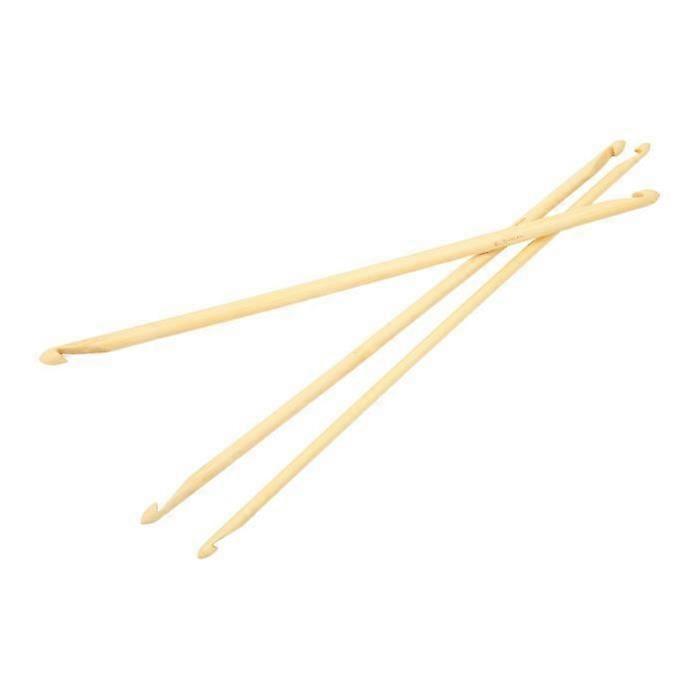 Crochet Hook Set Set of 3 Crochet Hooks, Assorted Size, Anti-Slip, Tunisian Crochet Hooks in Haberdashery Knitting