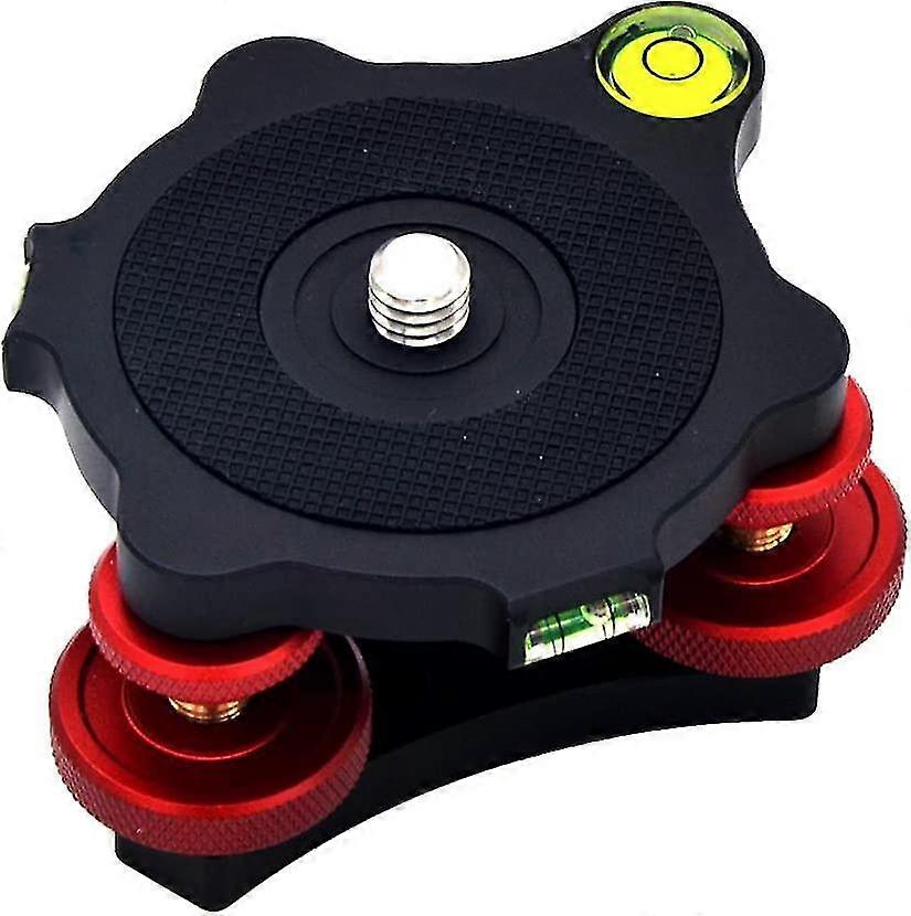 Lp-64 Capacity Adjustment Tripod Leveling Base Ball Head Plate 3/8 Inch