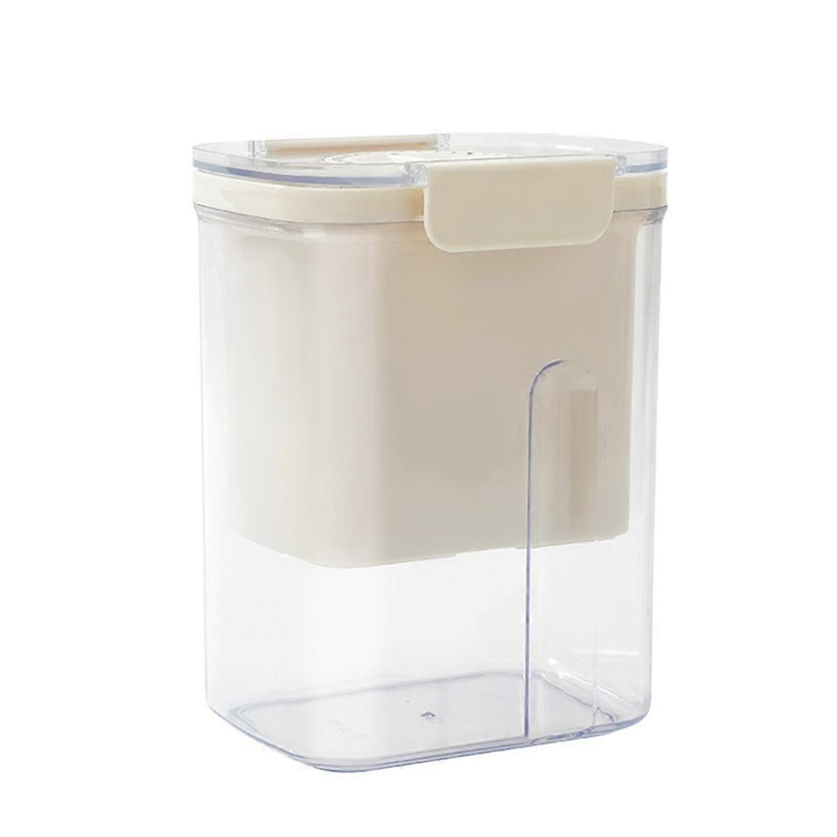 Matsiler Yoghurtfilter med lokk Fint yoghurtfilter med nedtellingstimer Gjenbrukbar sil for juicepressing Matsil