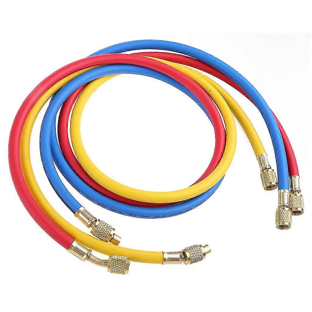 Air Conditioning Charging Hose For R12 R22 R134a 404 1/4" Sae Thread Hose