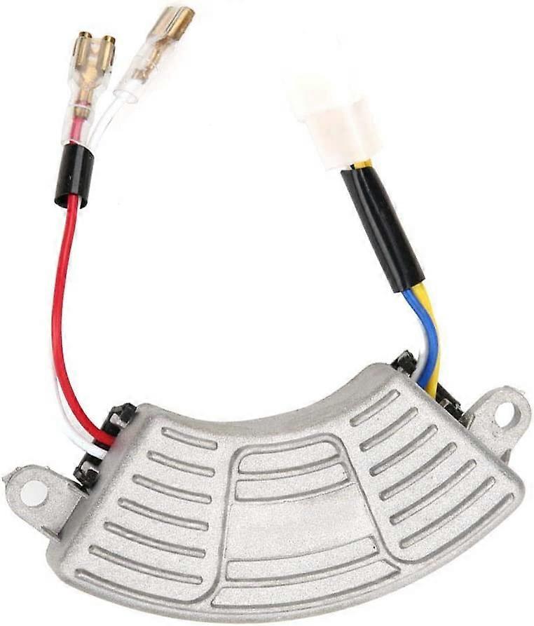 Automatic Voltage Regulator, 100VDC AVR Generator Voltage Regulator Arc-Shaped Voltage Stabilizer for 2KW-3.5KW Single Phase Petrol Generator(1Pcs)