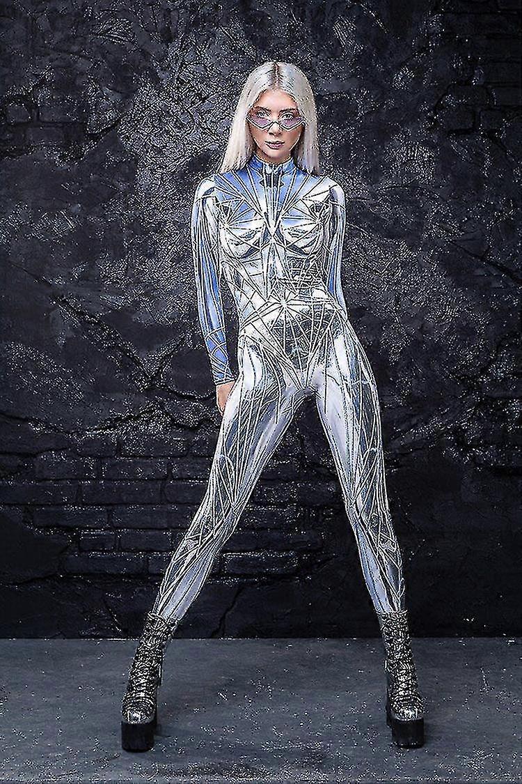 زي المرأة - مثير الخيال العلمي هالوين زي - أفضل امرأة مخيفة هالوين زي - الكبار هالوين زي