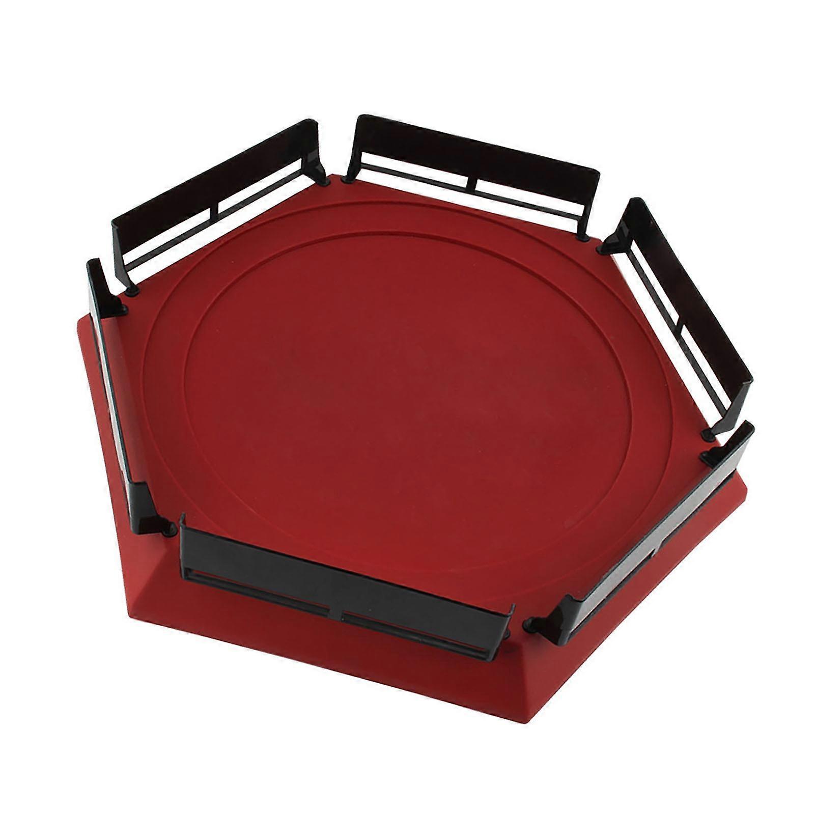 Detachable Thickened Battling Top Stadium for Burst Battling Tops Game Toy - Red 215g/7.6oz