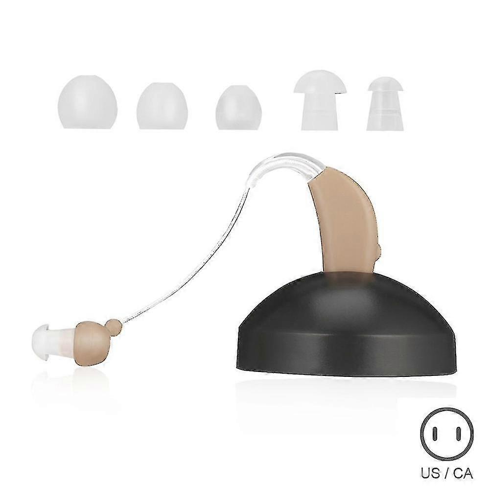 Hearing Amplifier Enhances Sounds Invisible Behind Ear Aids Hearing Device